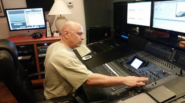 Owner Don Weiss at the controls.