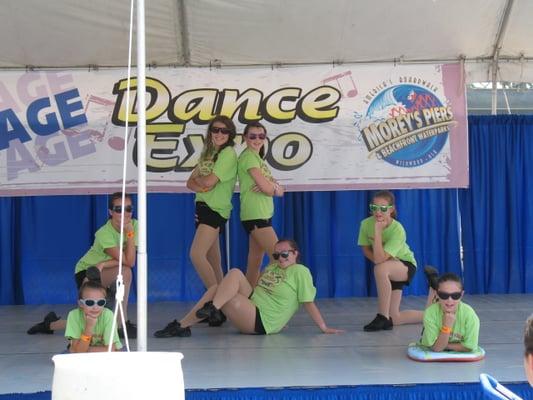 "Faith Force" performs at Wildwood's Dance Expo.