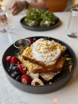 Lychee French toast