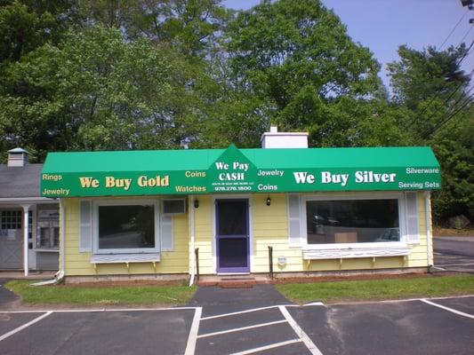 Our shop is located at 217 Main Street, North Reading.