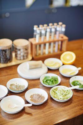 We use freshly made product for your Skin.It cannot get more " Organic" than this