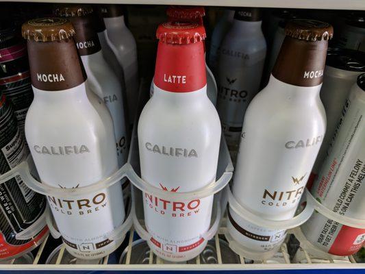 vegan califia nitro cold brew mocha/latte coffee