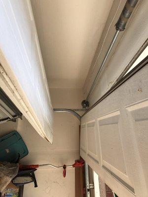 We had taken one panel apart to try to close one panel at a time. Very wrong decision!!!