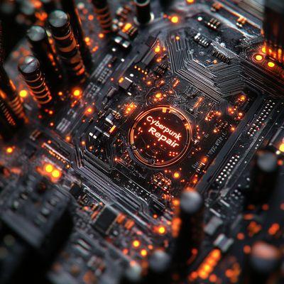 Cyberpunk PC Repair