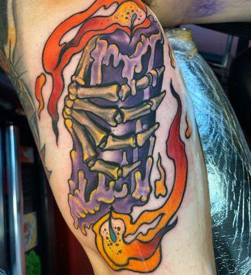 Rose & Dagger Tattoo