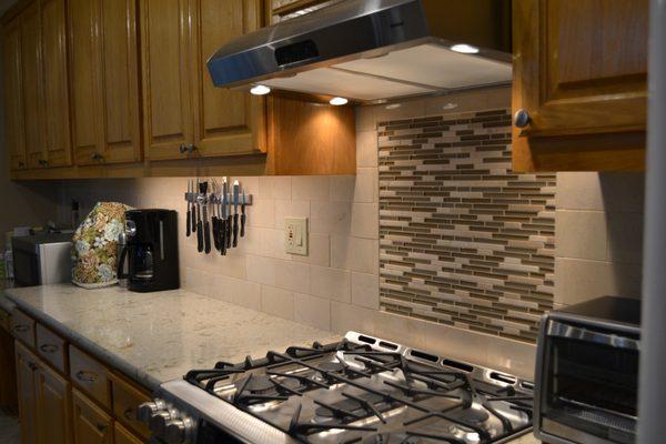 Counter tops & Back splash