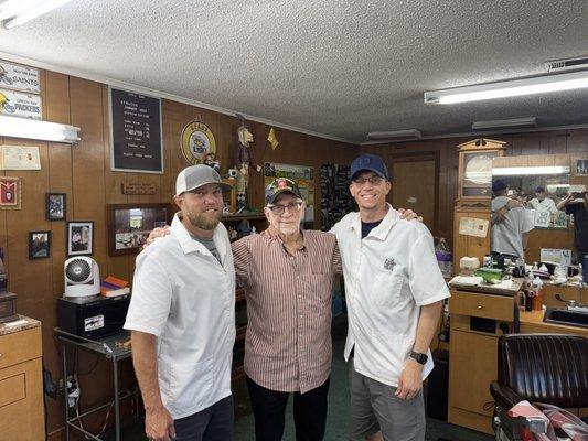 Matt (Owner), Merrill, & Nick