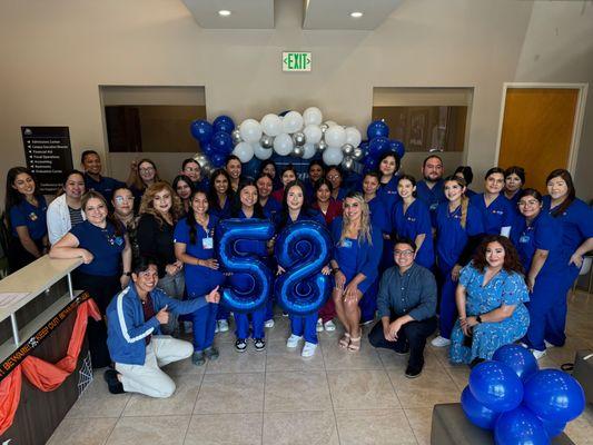 NWC 58th Birthday - Staff and Student Group Photo