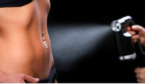 Custom spray tanning