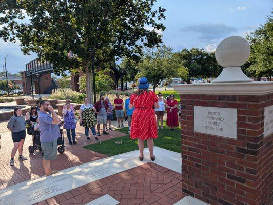 Time traveler tour. How Foley was founded and interesting facts about this cute town.