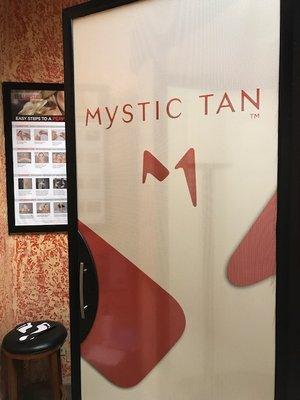 Need color tonight?!  Then hurry in to get a MYSTIC spray tan.