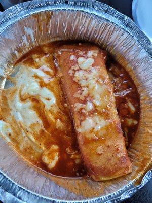 Cheese enchilada