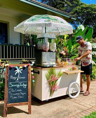 No ka 'oi Slush cart perfect for your favorite frozen drinks