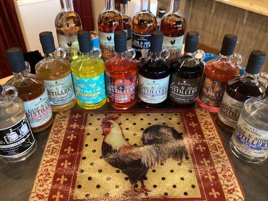 Roosters Rise -N- Shine Distillery