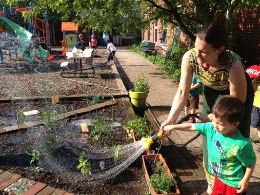 We love to make our garden grow! Just one of many activities to inspire BIG foundations for life.