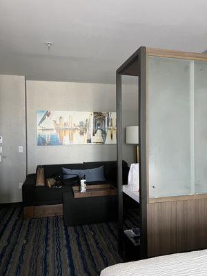 Living room seating area