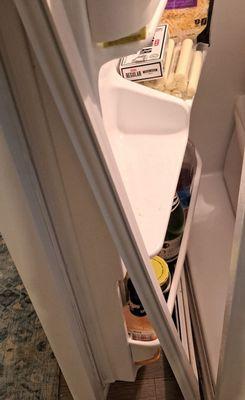 That was definitely just glued on before I moved in.