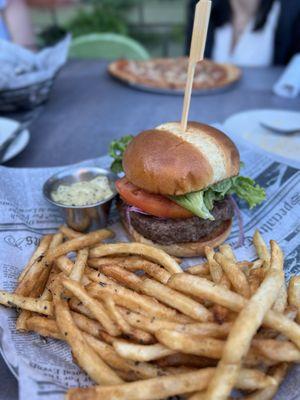House "smash" burger
