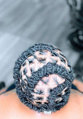 Loc Retwist and style