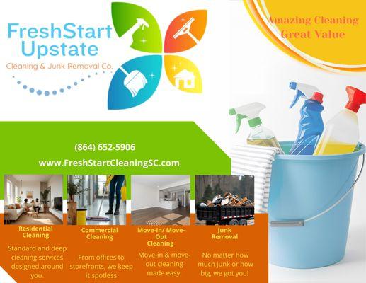 FreshStart Upstate Cleaning & Junk Removal