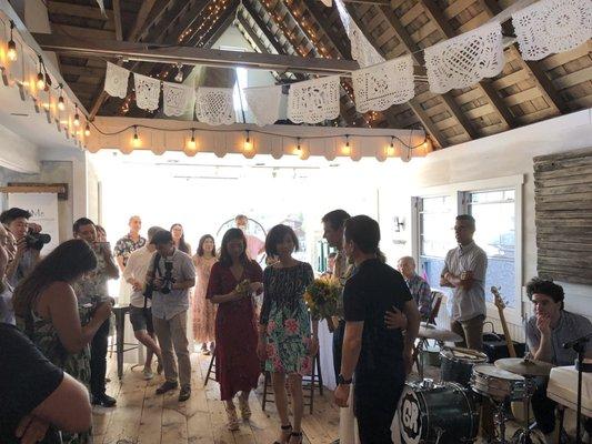 Lovely space for a wedding :)