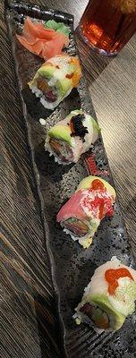 Fancy Rainbow Roll