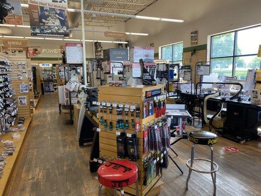 Anything you can image for the serious woodworker.