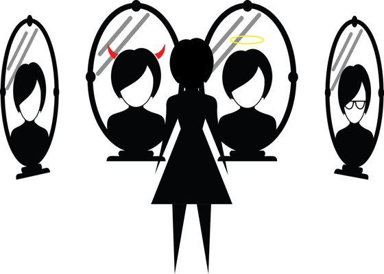 Identity developed through interaction with others