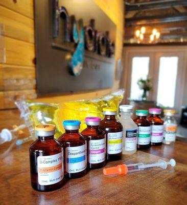 Obtain the ultimate benefits by experiencing our hydration and vitamin infusion coctails.