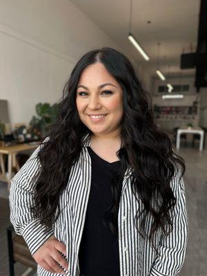 Extensions done; Beauty by Vanessa