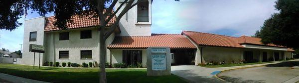 Dikaios Academy is located in the educational building behind Faith Bible Church of San Bernardino.