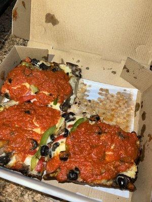 Vegetarian pizza