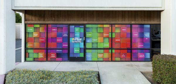 The Plus Print Front Door