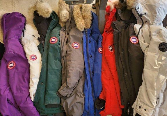 Extremely dirty winter coats