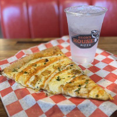 Buffalo Chicken pizza slice