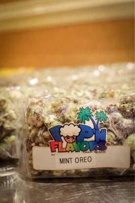 Oreo Mint Popcorn
