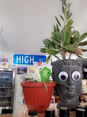 Some decor inside