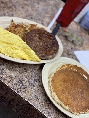 Chopped Steak and Eggs