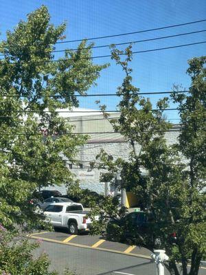 Parking on streets in yellow lines, on sidewalks, basically wherever they feel like leaving a car