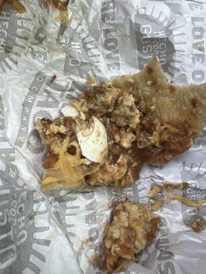 Was so good until I found a huge piece of egg shell.