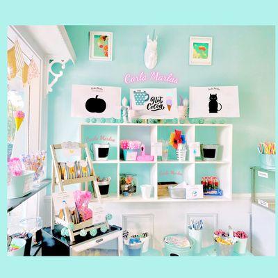 Carla Marlas ice cream parlor & candy shoppe FALL 2022