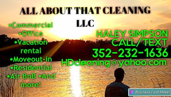 All About That Cleaning