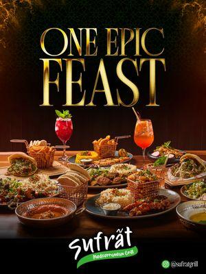 One Epic Feast. Endless Hospitality.
At Sufrat, every meal is a celebration -- a feast where family and friends gather around the table