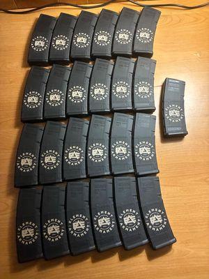 Custom bulk Magazine Engraving for local gun shop