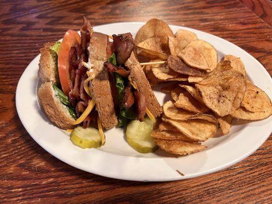 Yeah, that is HALF of a Triple BLT.