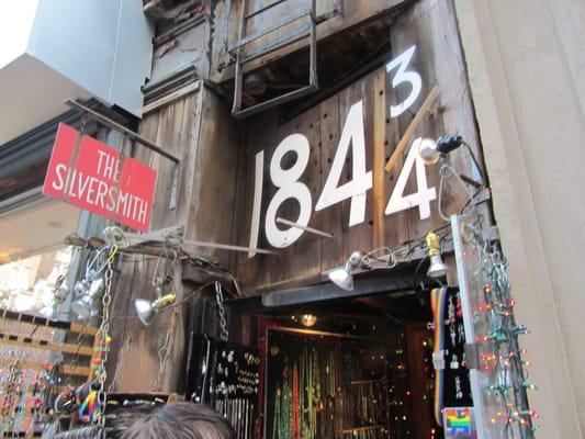 The address is 184 3/4 West 4th Street.