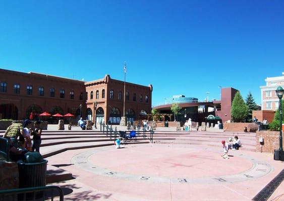 Heritage Square is located in Downtown Flagstaff, and is heavily used for a variety of events throughout the year.