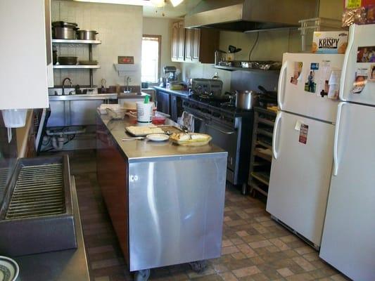 Hazel Dell kitchen. Entrance.