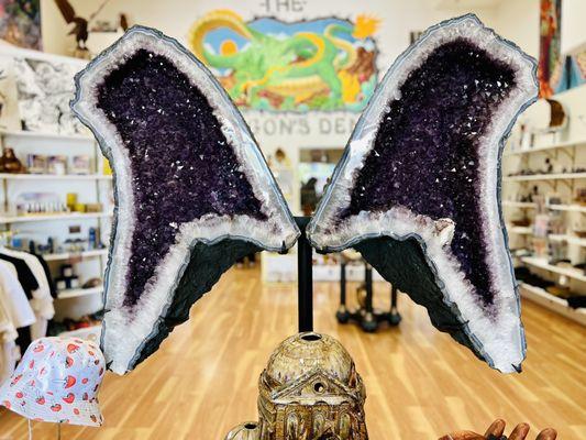 Amethyst (Angel) Wings Assuredly, the picture doesn't do it justice!