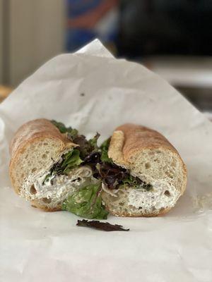 Whipped Lemon Feta Sandwich